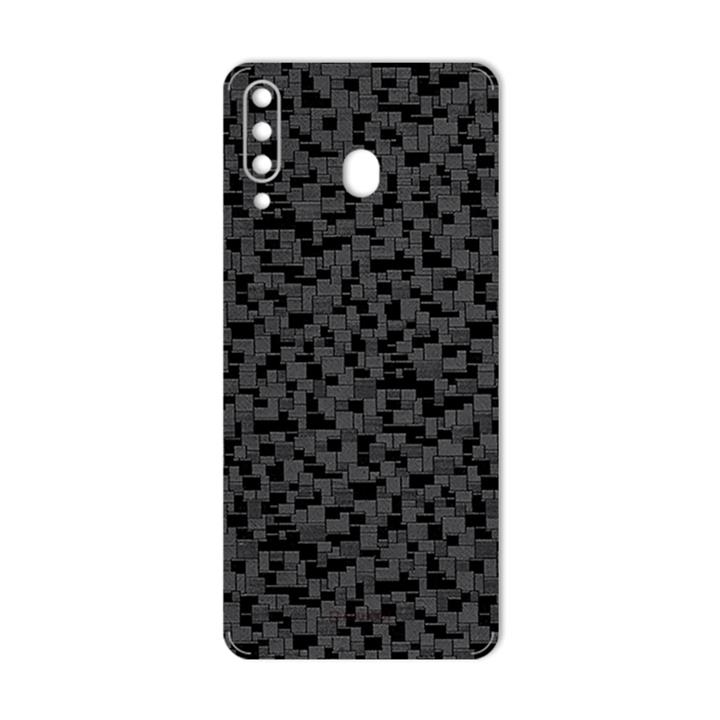 برچسب پوششی ماهوت طرح Silicon-Texture مناسب برای گوشی موبایل سامسونگ Galaxy M30 MAHOOT Silicon-Texture Cover Sticker for Samsung Galaxy M30